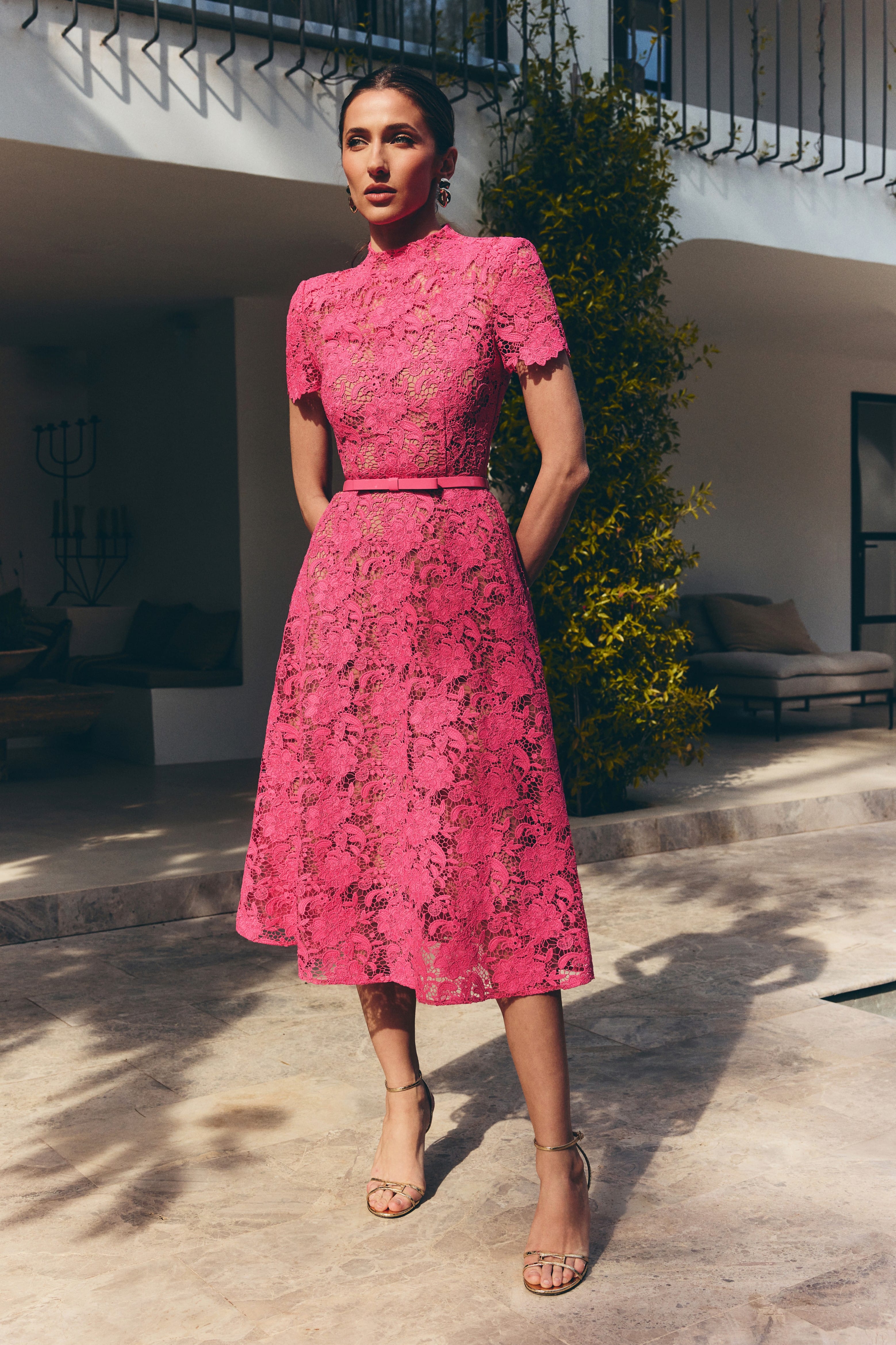 Kate Pembe Elbisesi