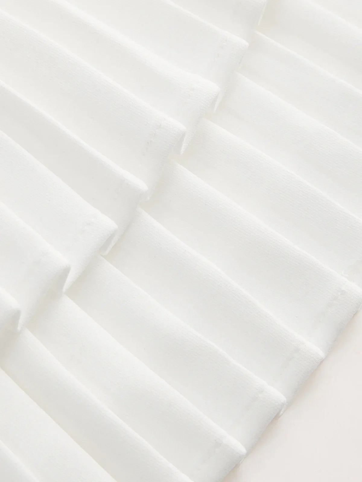 Kare Yakalı Pileli Mini Elbise