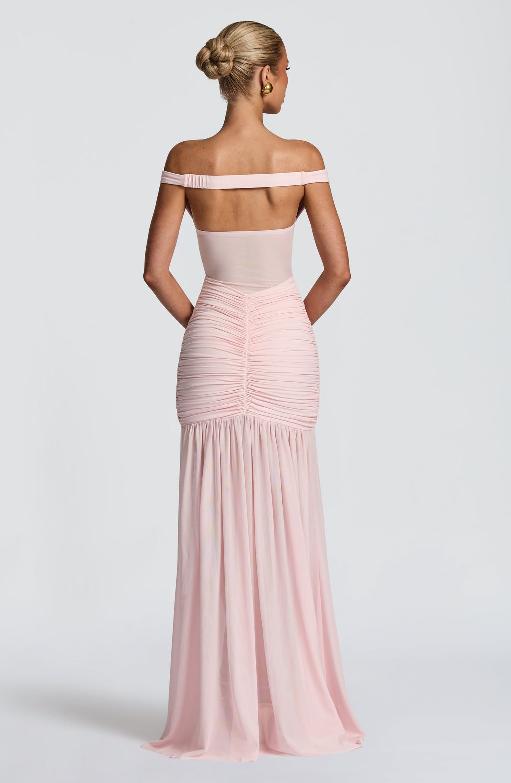 Alaia Maxi Elbise - Blush