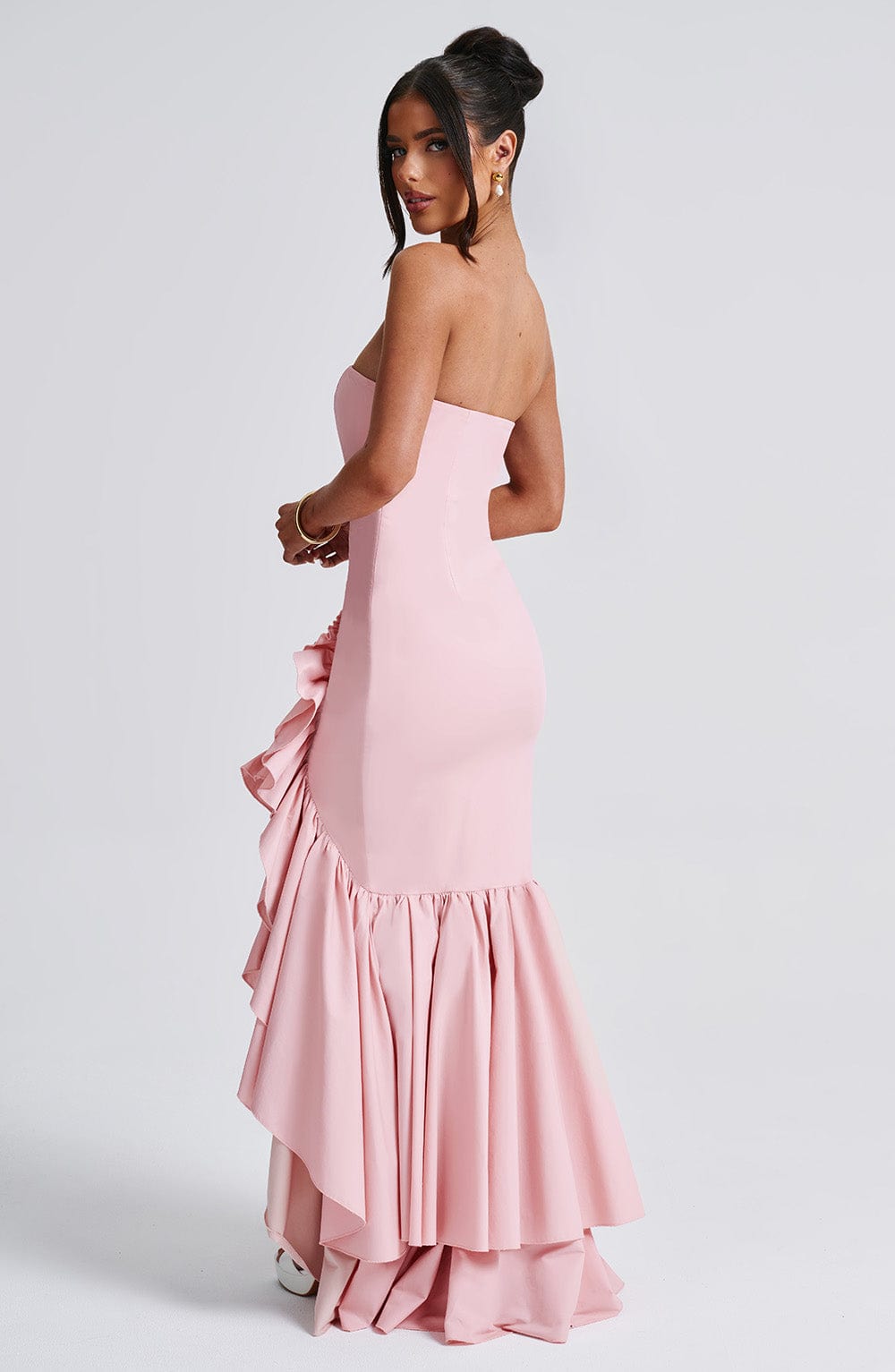 Angelina Maxi Elbisesi - Blush