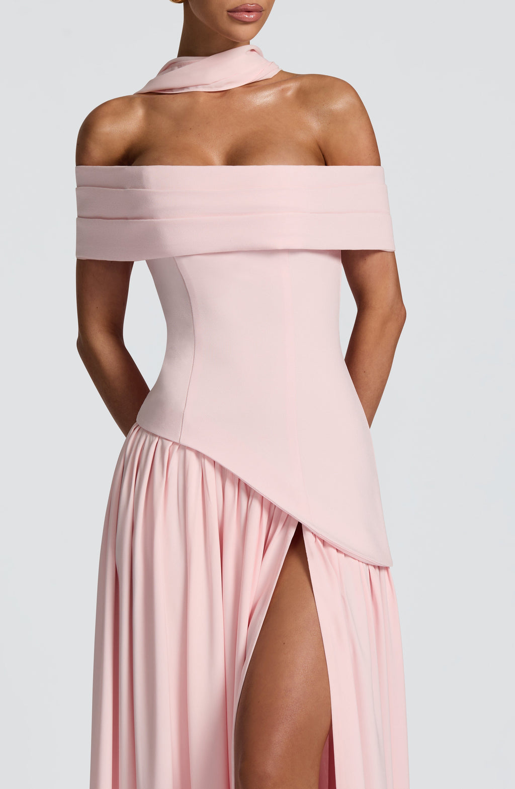Delilah Maxi Elbisesi - Blush Rengi