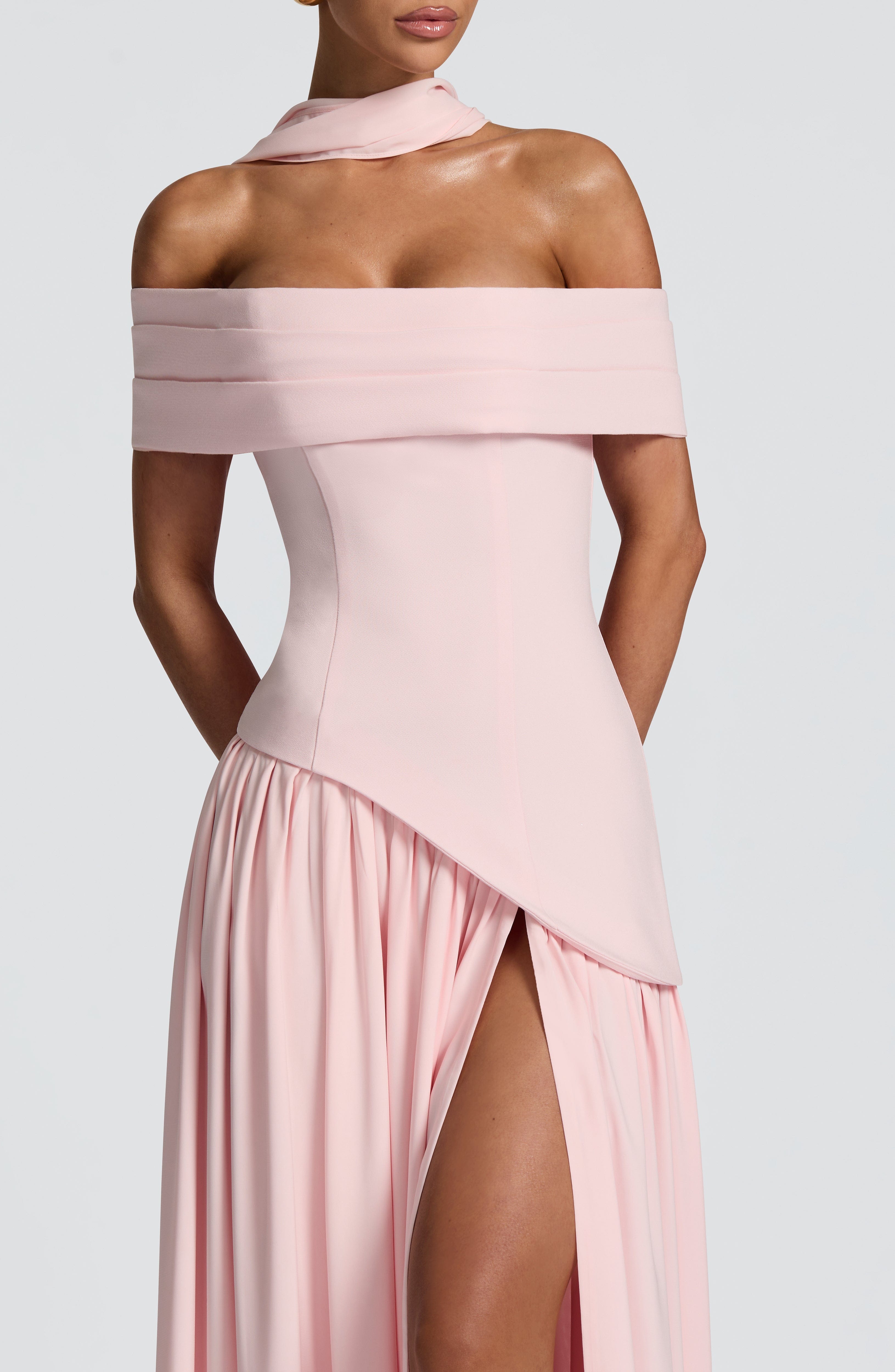 Delilah Maxi Elbisesi - Blush Rengi