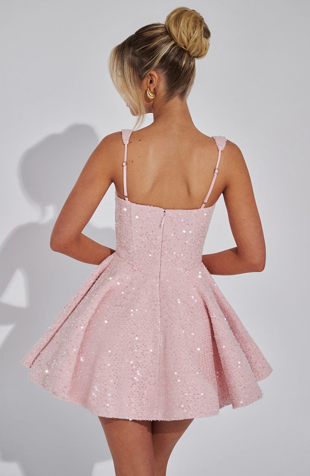 Dorothy Mini Elbise - Blush
