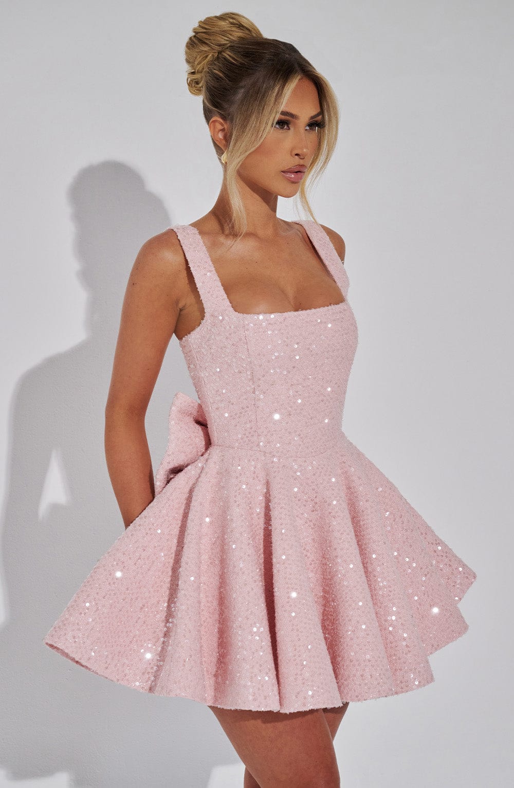 Dorothy Mini Elbise - Blush