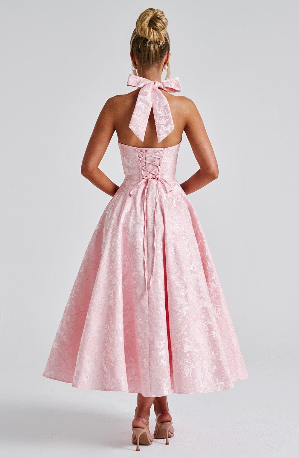 ALMIRA Vintage Midi Elbise
