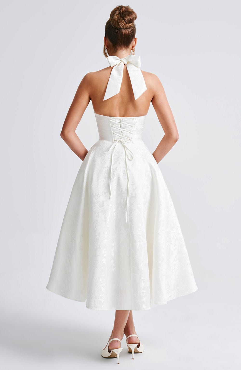 ALMIRA Vintage Midi Elbise
