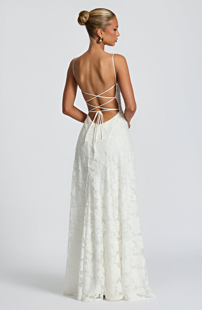 Dantelli Maxi Elbise