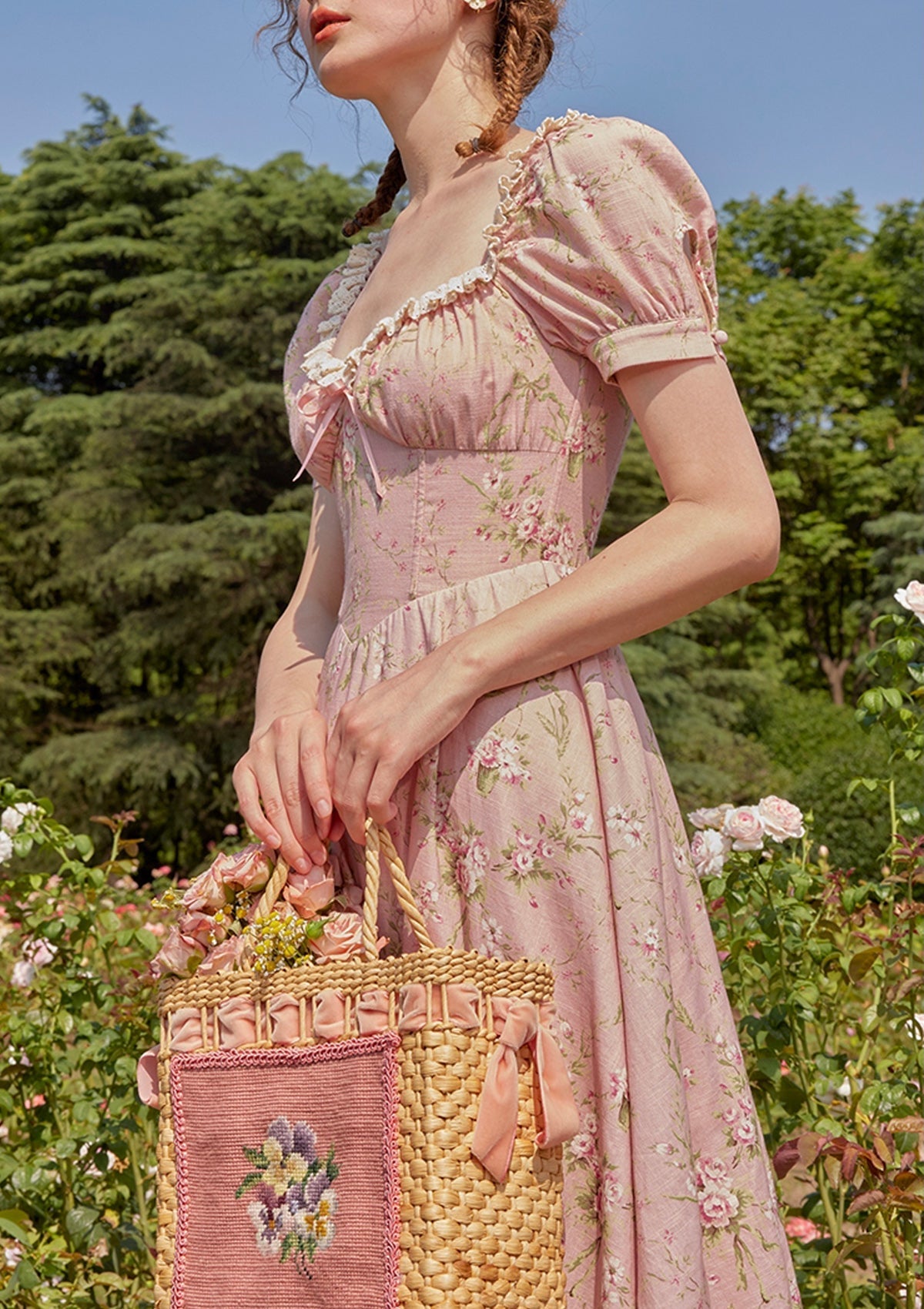Rosa Rubus Story Korse Elbise