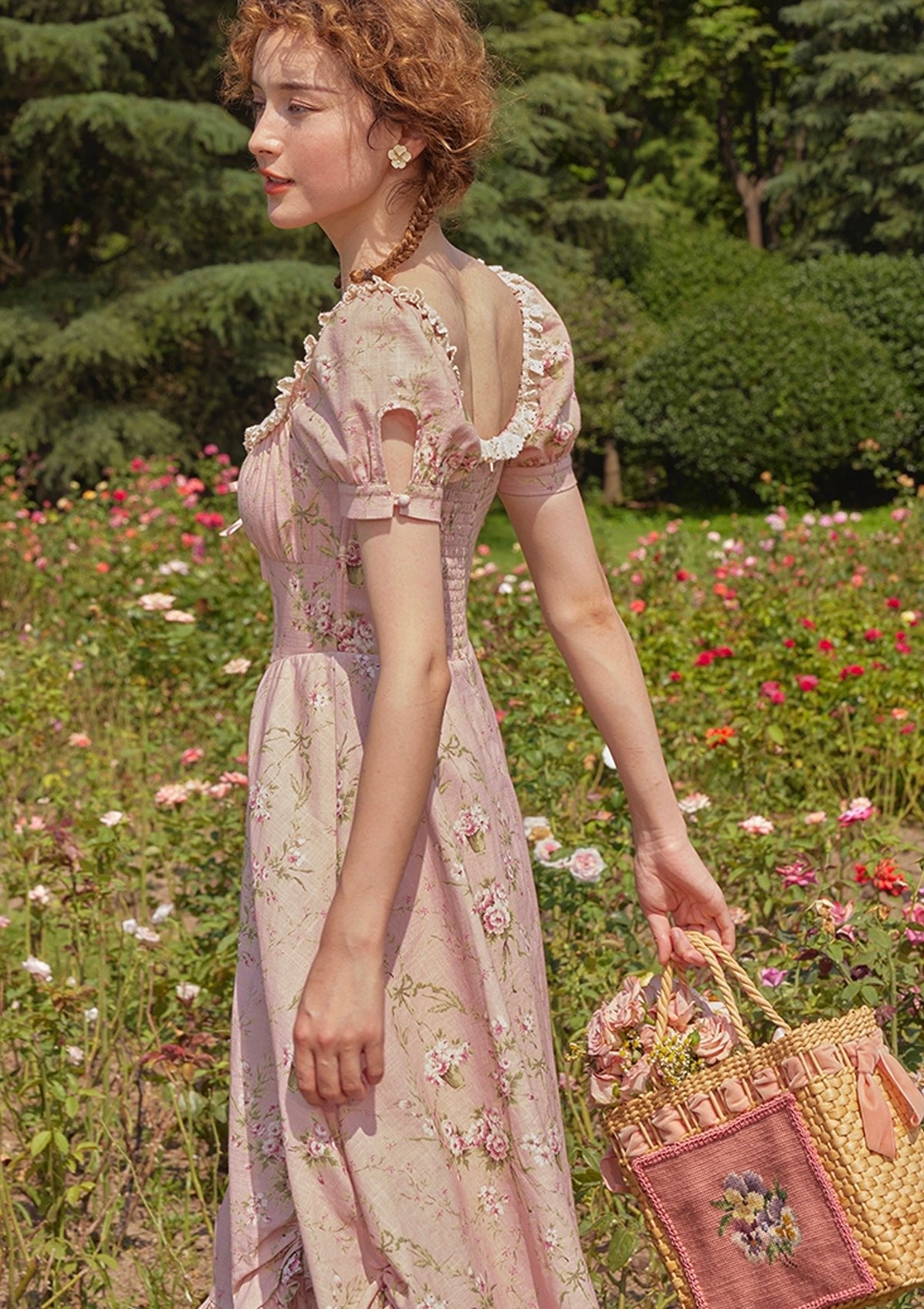 Rosa Rubus Story Korse Elbise